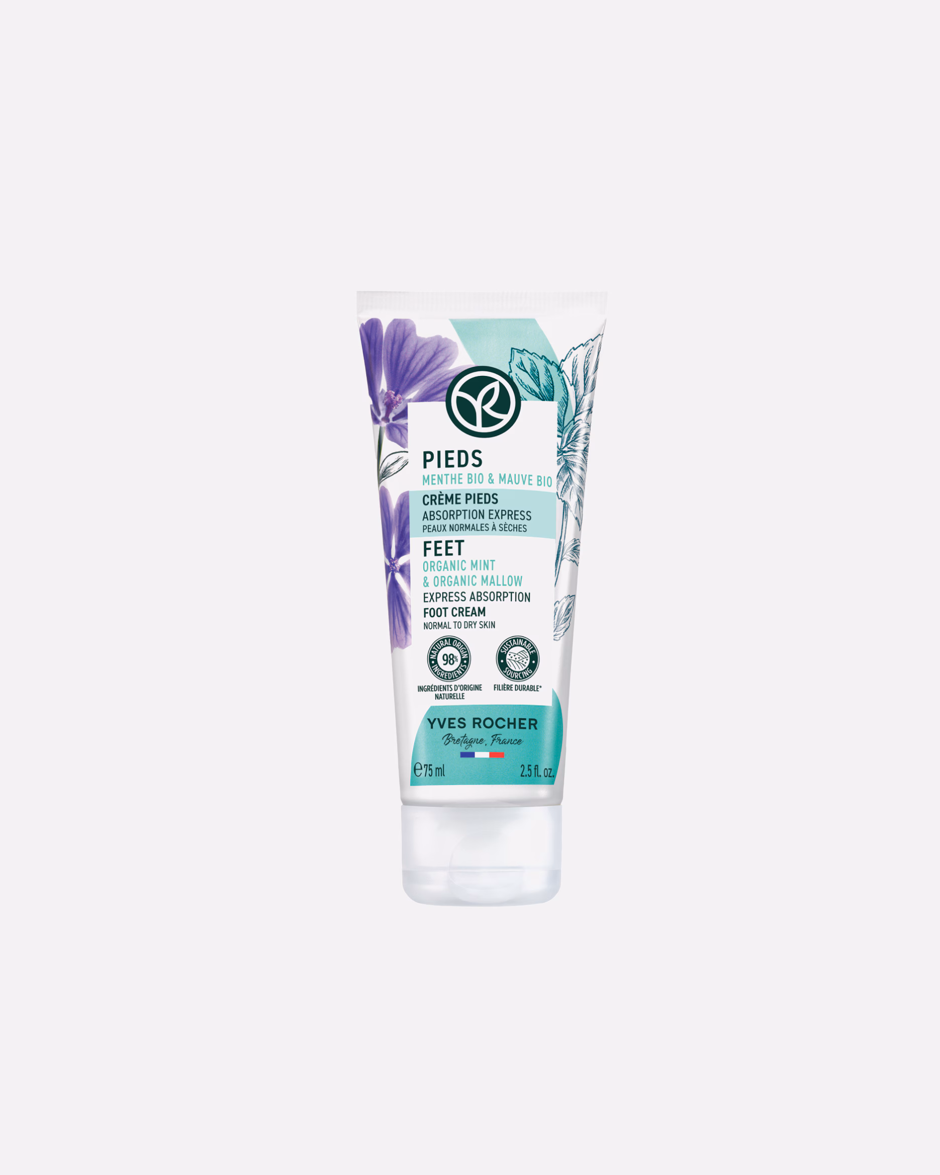 Yves Rocher Foot Cream Fast Absorbing