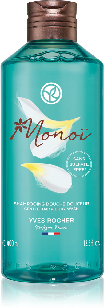Yves Rocher Monoi de Tahiti Shower Gel for Hair and Body