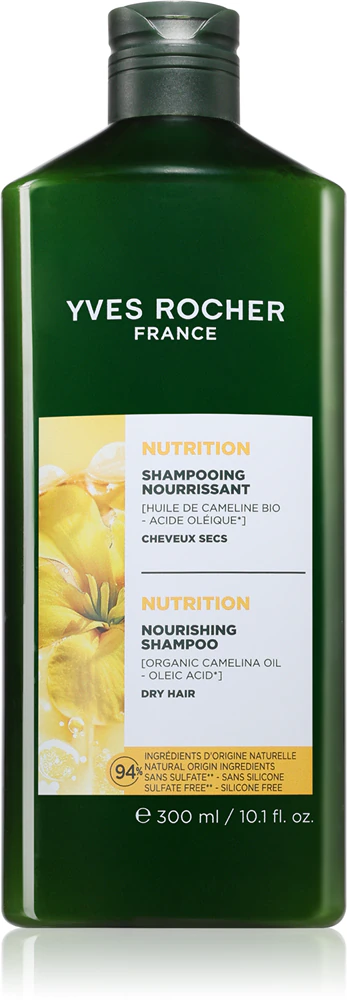 Yves Rocher Nutrition Shampoo with nourishing effect 300ml