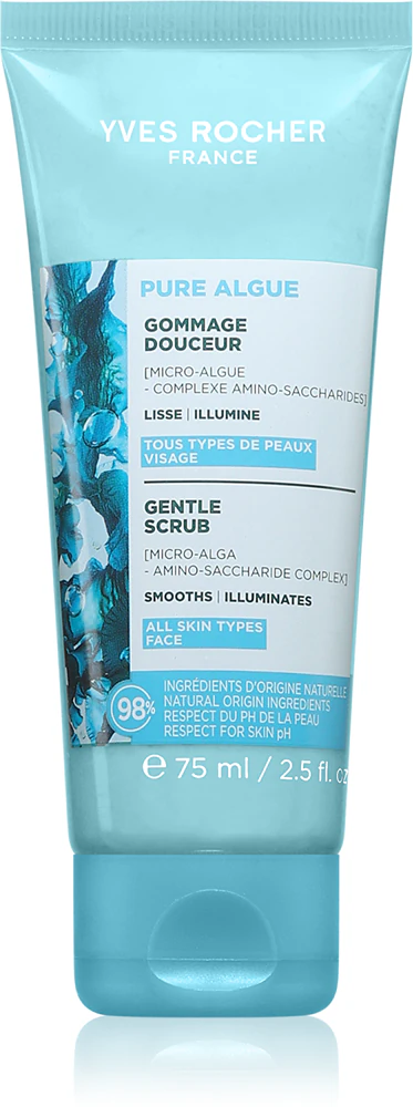 Yves Rocher Pure Algue gentle peeling 75ml