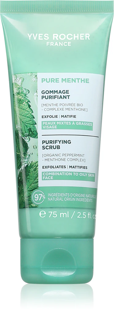 Yves Rocher Pure Menthe Cleansing Scrub 75ml