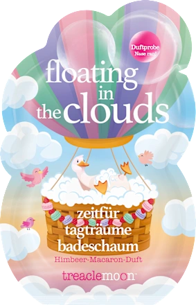 Bubble bath floating in the clouds, 80 g