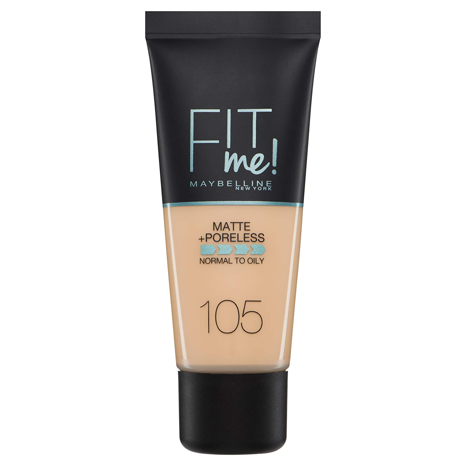 Maybelline Fit Me Matte & Poreless No. 105 Natural Ivory 30 g, ‎105