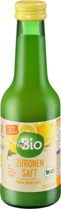 dmBio Lemon juice, 200 ml