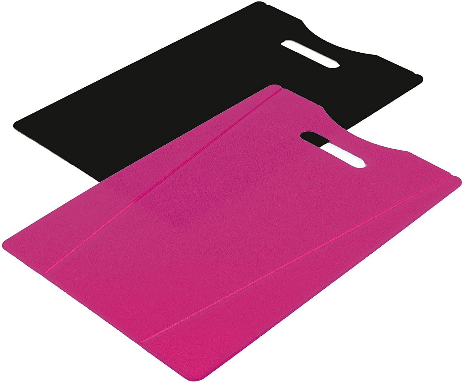 Kuhn Rikon Kitchen Chopping Board (Set Of 2) Fuchsia / Black