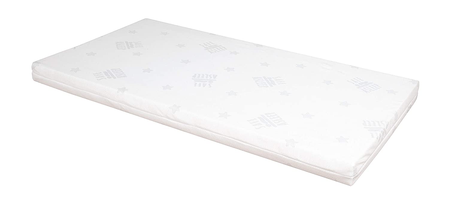 Roba Safe Aleep Air Balance Easy Baby Cot Mattress 70 X 140 X 9 Cm With Bre