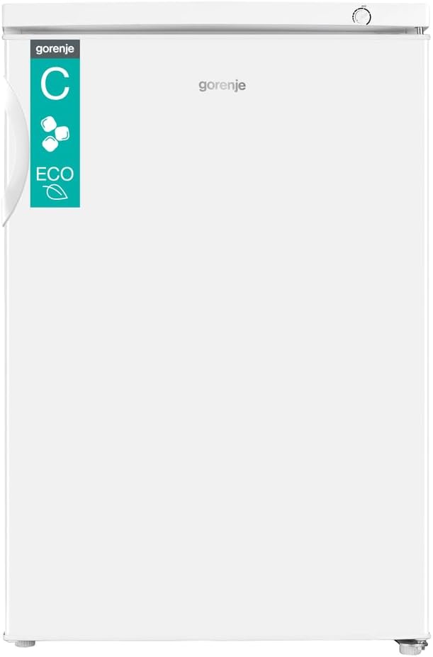 Gorenje F49CPW Freezer Freestanding 85 Litres Total Volume Energy Efficiency Class C Door Hinge Changeable 40 dB Noise Level EcoMode H x W x D: 84.5 x 56 x 57.5 cm