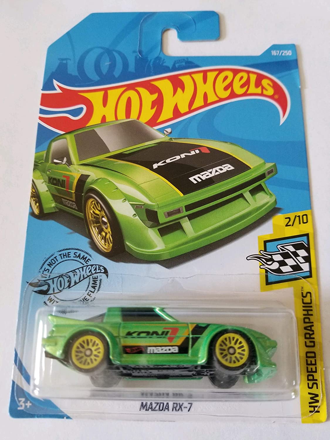 Hot Wheels Mazda Rx-7 Hw Speed Graphics 1: 64
