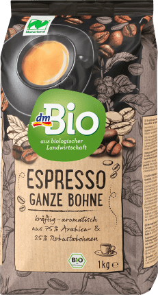 dmBio Espresso entire beans, 1000 g