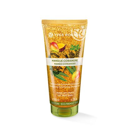 Yves Rocher Body Scrub Mango Coriander: A Body Scrub 100% Natural Fruit Seeds.