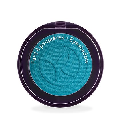 Yves Rocher COULEURS NATURE Eye Shadow COULEUR VÉGÉTALE Bleu Agave Nacré Single Eye Shadow in Turquoise 1 x Tin 2.5 g, ‎bleu
