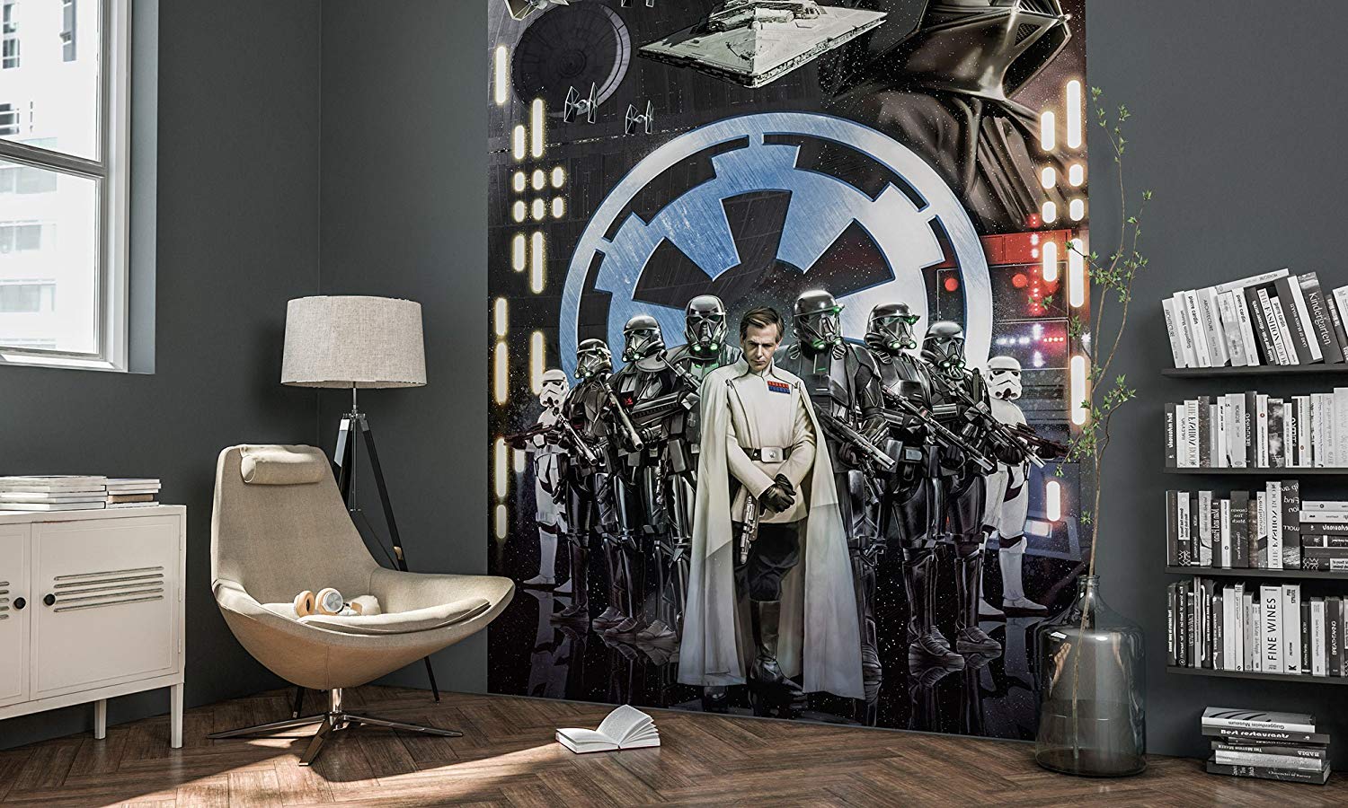 &Apos;Komar 009 Dvd2 Star Wars Empire Star Wars Non-Woven Wallpaper 200 X 2