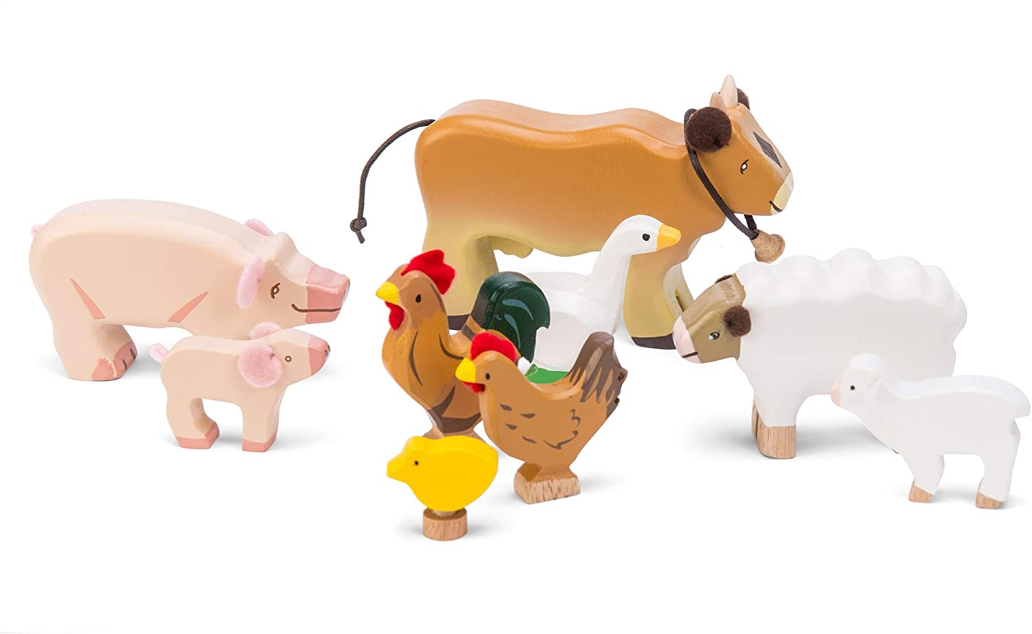 Le Toy Van – Pädagogische Bauernhof & Tiere-Sammlung „Sonnige Farm“ Aus Hol