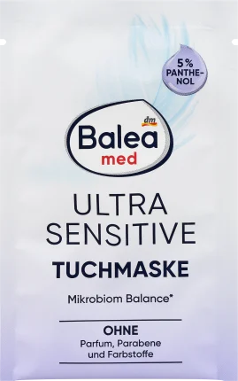 Balea MED Tuchmask Panthenol Ultra Sensitive, 1 ST