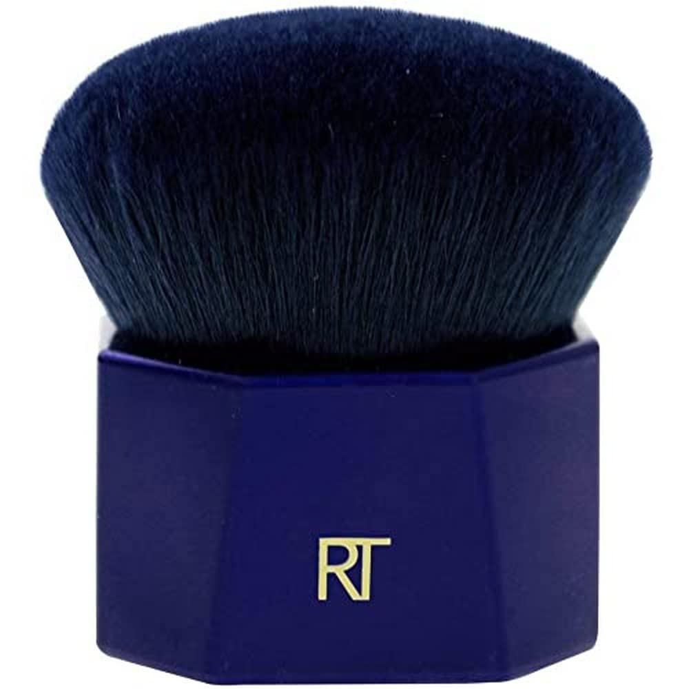 Real Techniques Soft Kabuki Makeup Face Brush (Blue) Pack of 1, ‎schwarz/blau