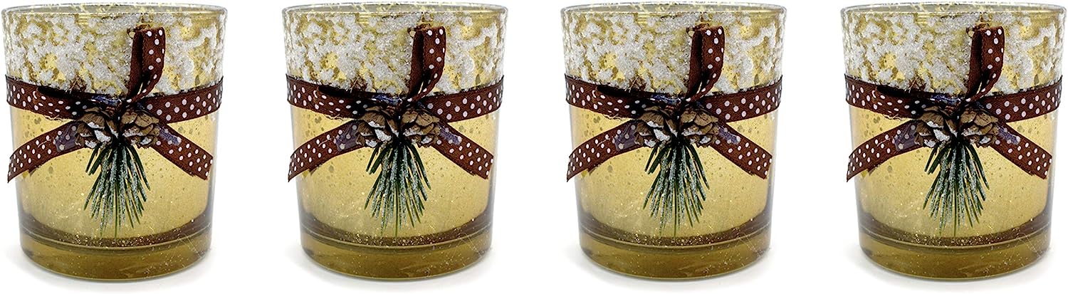 DARO DEKO Glass Tea Light Holder