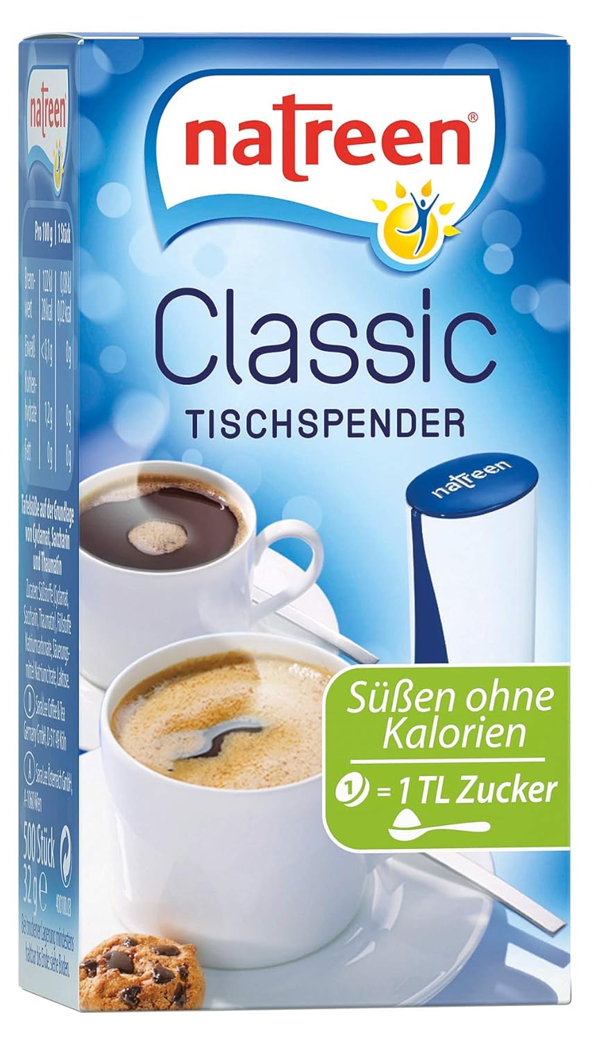 Natreen Fine Sweet Table Dispenser, 500 tablets