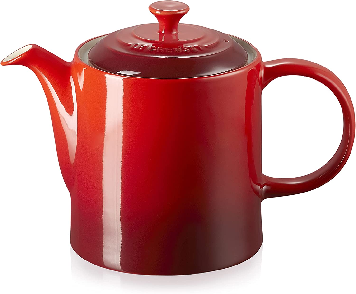 Le Creuset 80703130600003 Stoneware Teapot Cherry Red
