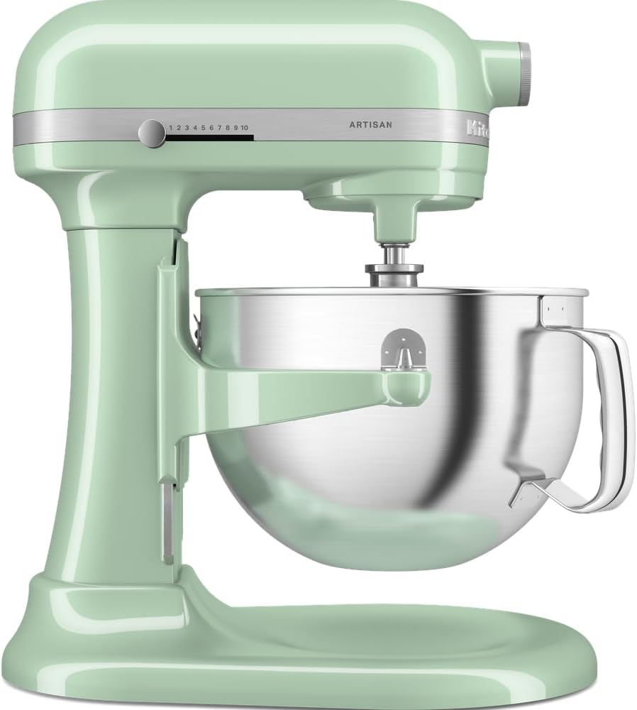 KitchenAid Artisan Food Processor Multifunctional Kitchen Robot with Bowl Lifter with 5 Accessories 5.6 L Pistachio