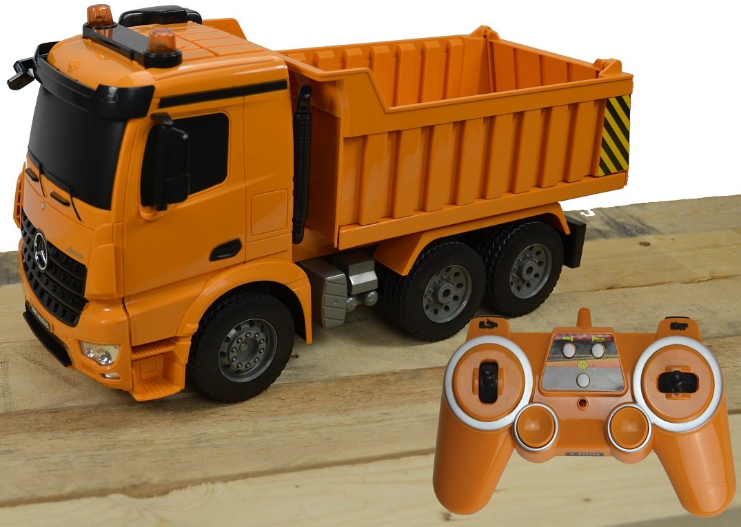 BUSDUGA Rc Led Flashing Light And Light – Remote Controlled Mercedes Benz Arocs Tru