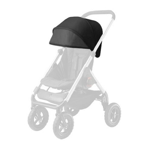Easy Walker EJ10003 Single Sun Canopy for June Pushchair, Black