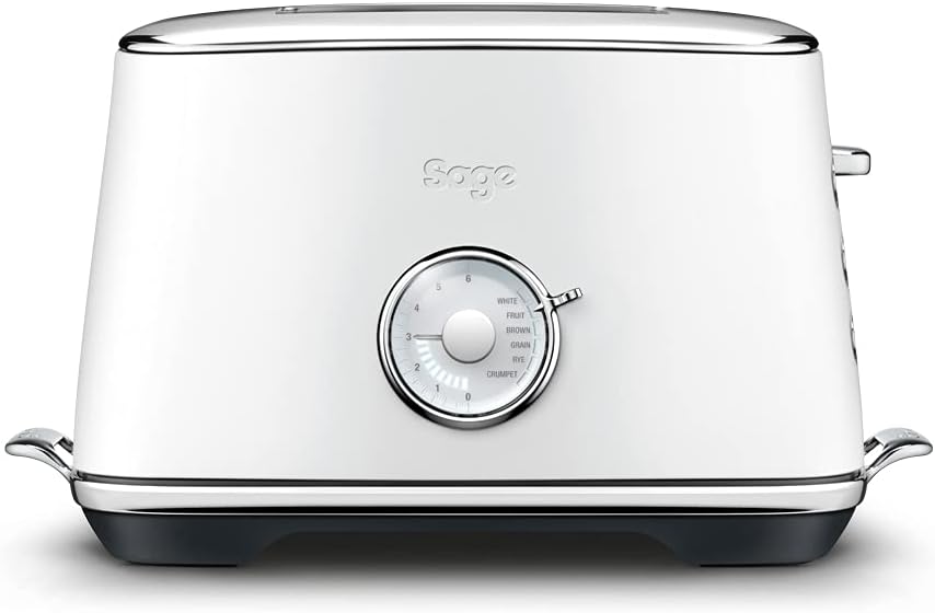 SAGE STA735 Toast Select Luxe 2 Slice Toaster with LED Progress Indicator, Sea Salt