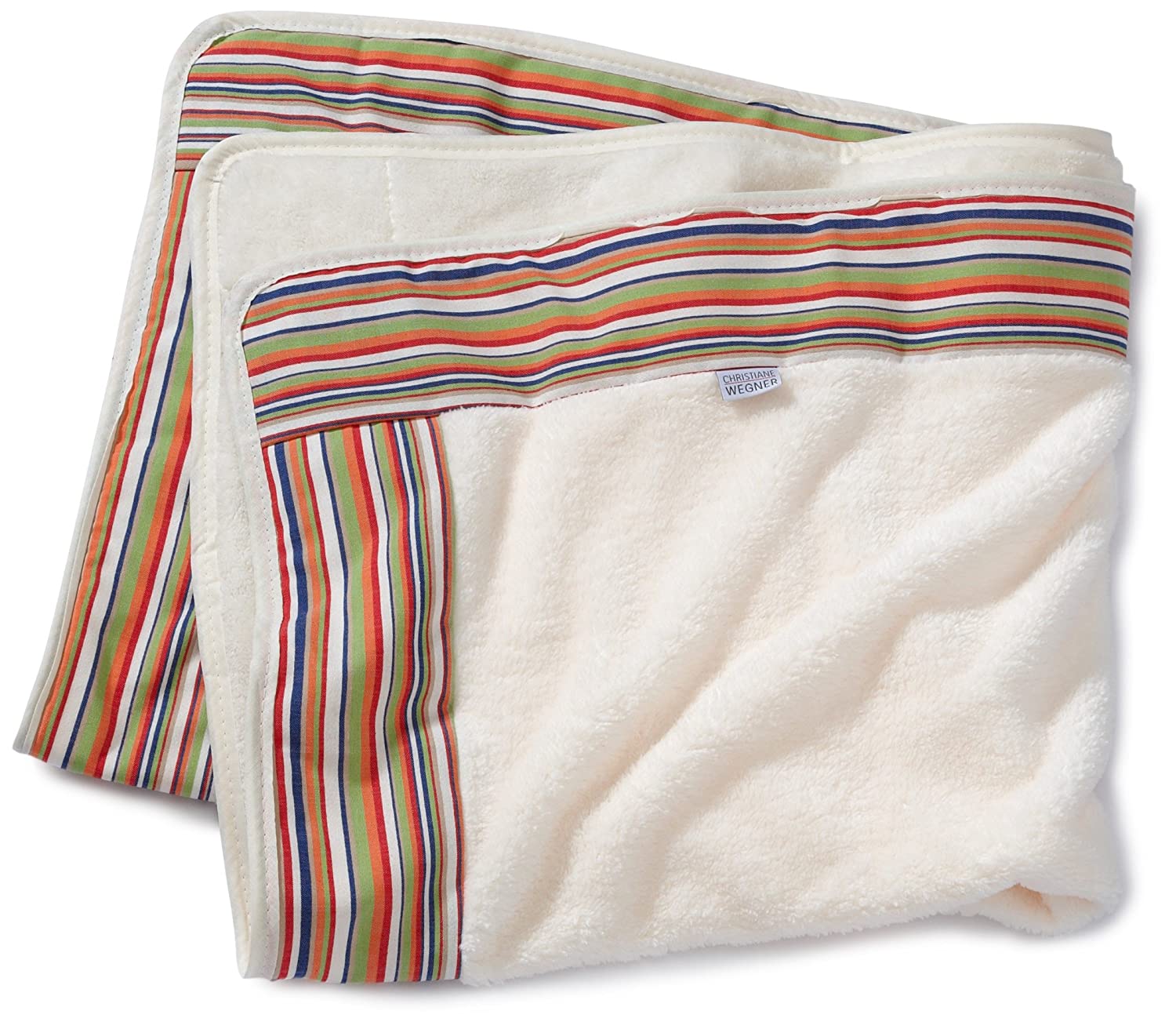 Christiane Wegner 0363 01-540 Fleece Blanket Terry Design Colori 75 x 120 cm