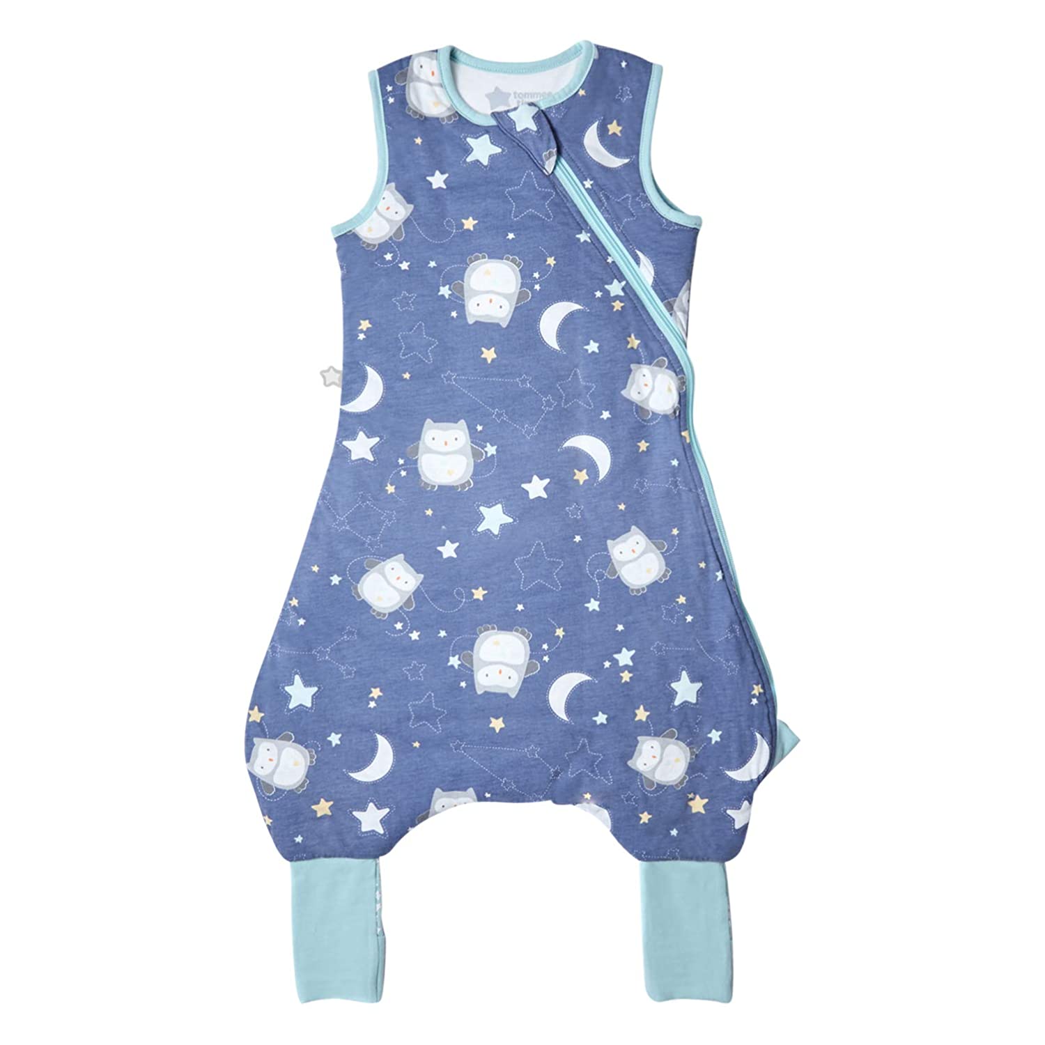 Tommee Tippee Steppee Original Grobag Baby Sleeping Bag with Feet, Summer Sleeping Bag, 6-18 m, 65-80 cm, 1.0 Tog, Ollie the Owl