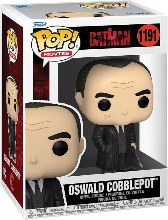 Funko Pop! Movies: DC The Batman - The Penguin - 1/6 Quote For Rare Chase Variant - Vinyl Collectible Figure - Gift Idea - Official Merchandise - Toys For Children And Adults