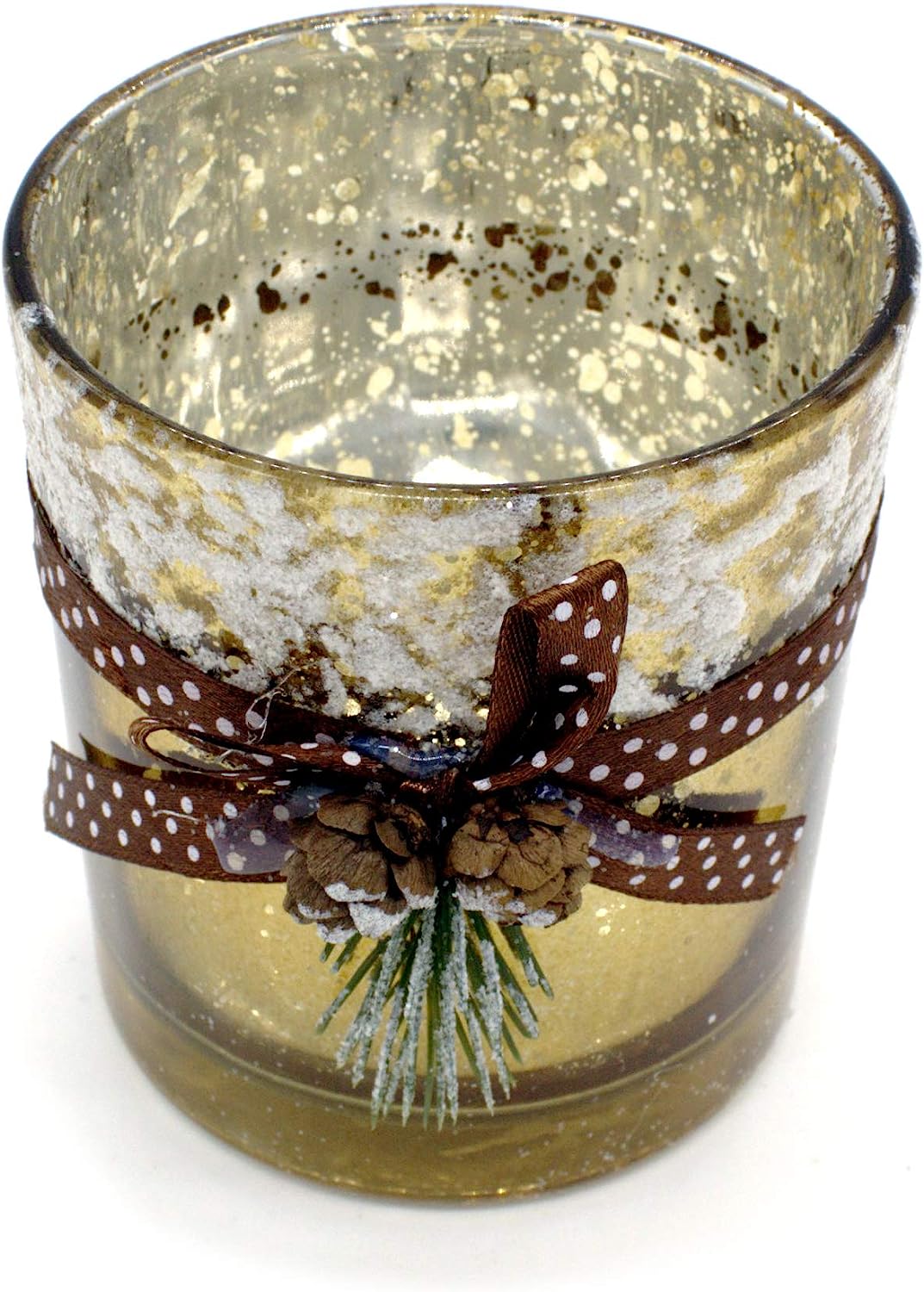 DARO DEKO Glass Tea Light Holder