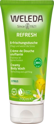 WELEDA Cream Shower Refresh Citrus, 200 ml