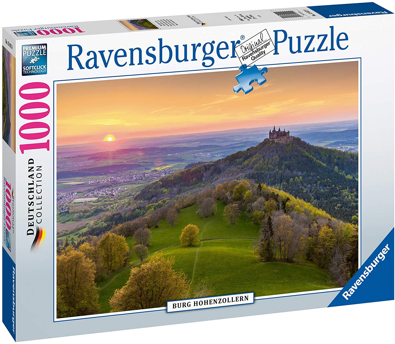 Ravensburger 15012 Hohenzollern Castle, Multi-Coloured.