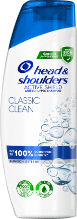 head&shoulders Shampoo Anti-Schuppen Classic Clean, 300 ml