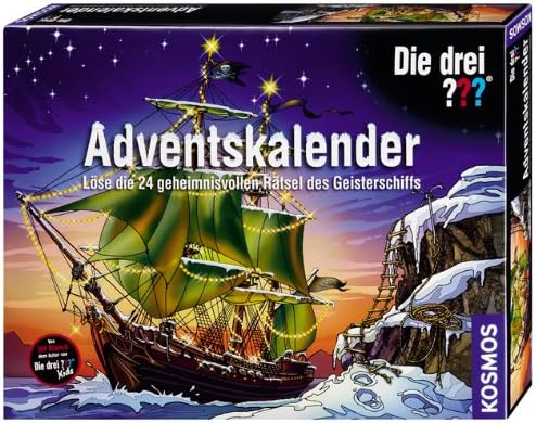 KOSMOS 631475 - The Three Investigators Advent Calendar: Solve the 24 mysterious riddles of the ghost ship