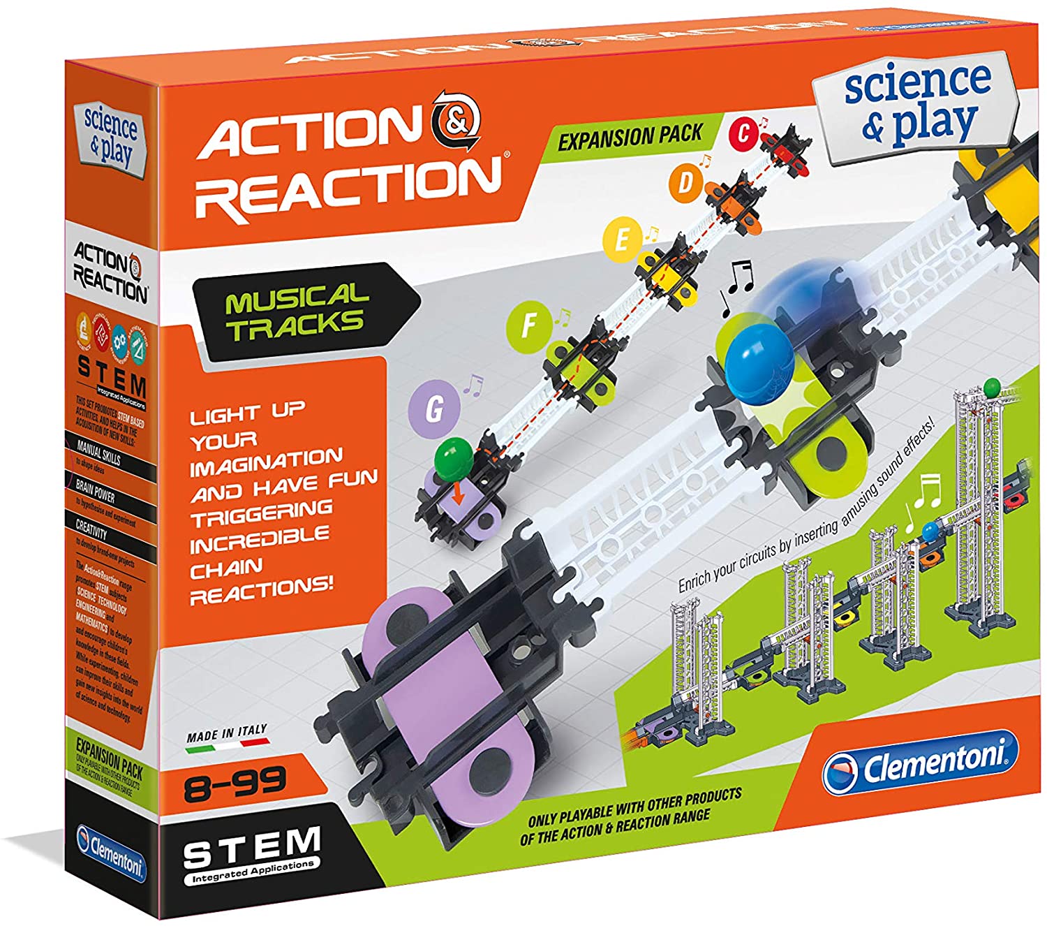 Clementoni Actie&Reactie - Sound Track- Multi Language