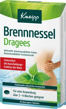 Kneipp Nettle Dragees, 60 pcs