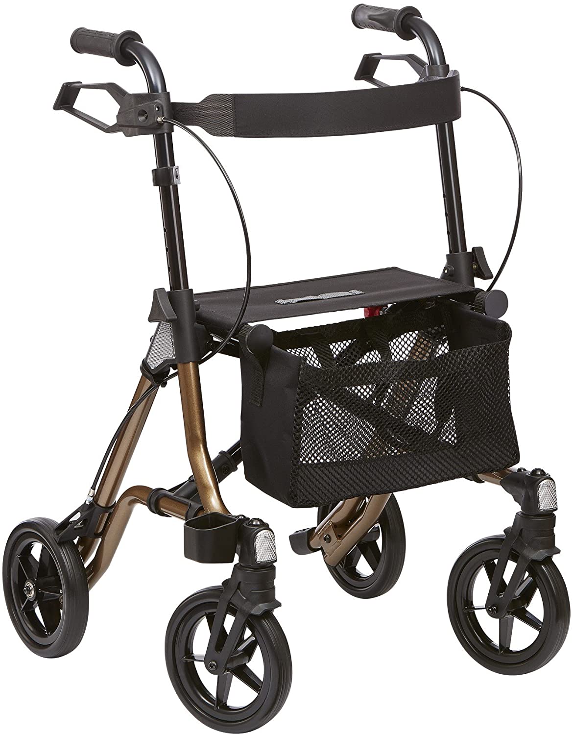 Dietz GmbH Dietz Taima S-GT Lightweight Folding Rollator Aluminium with Back Strap and