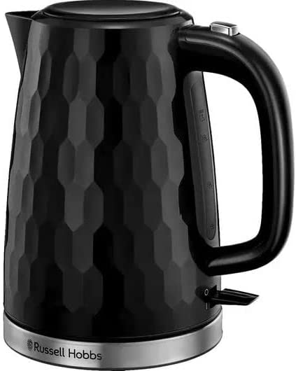 Russell Hobbs Honeycomb Kettle 1.7 Litres Black
