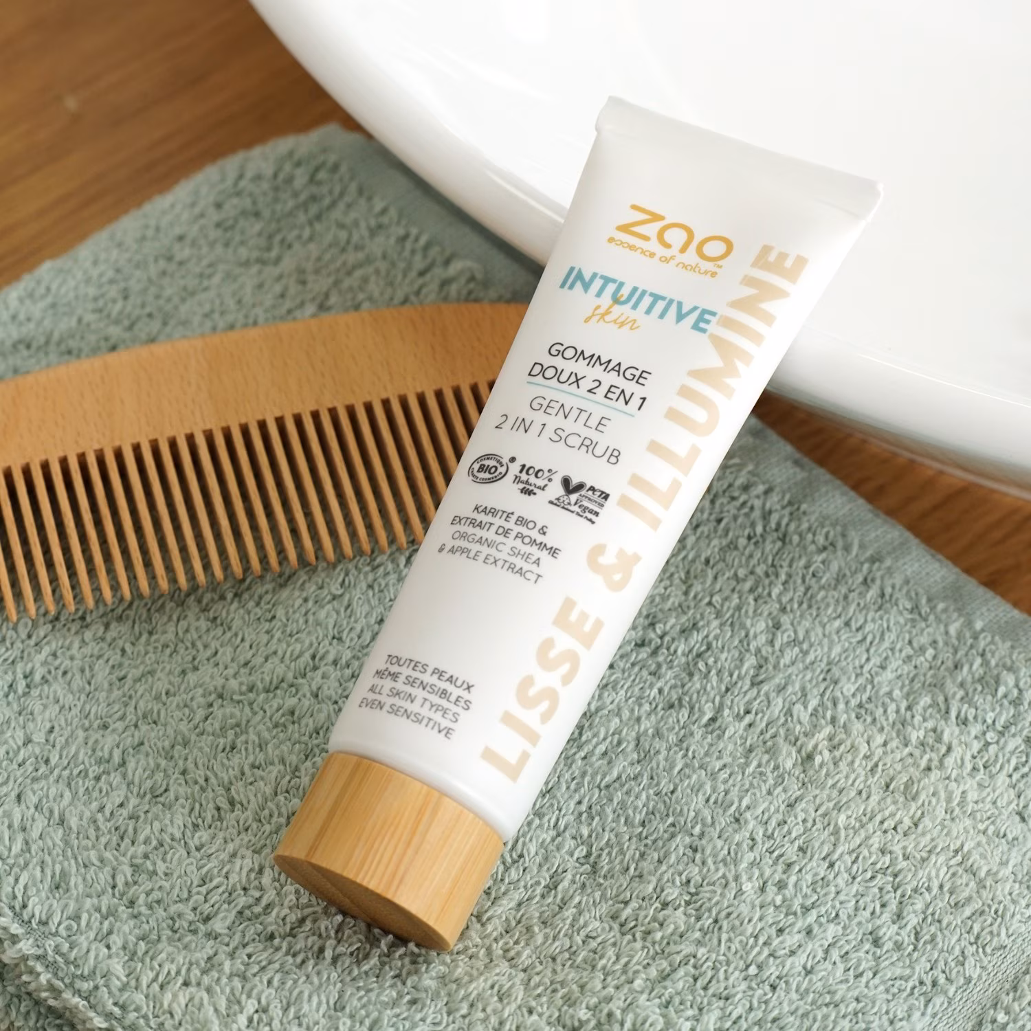 ZAO facial peeling Gentle Scrub 2 in 1 50 ml