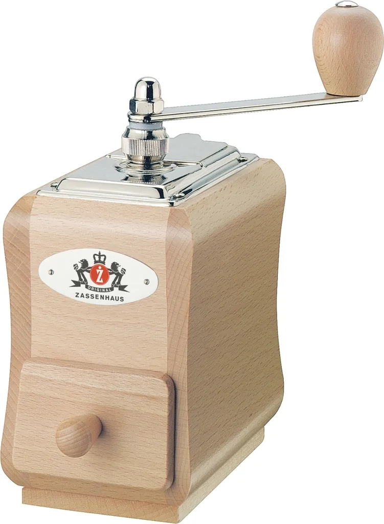 Zassenhaus 040098 Coffee grinder Santiago, natural wood