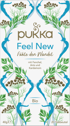 Pukka Herbal tea \ "Feel New \" with anise, fennel, cardamom (20 bags), 40 g