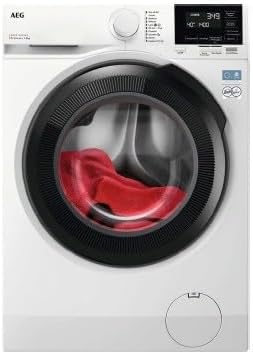 AEG LR6FG84 Series 6000 Washing Machine Front Loader Rated Capacity of Program Eco 40°-60° (kg) Spin Speed 1351 Energy Efficiency Class A Not Connected