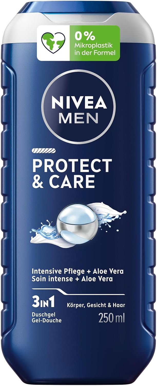 NIVEA MEN Protect & Care 3-in-1 Shower Gel 250 ml