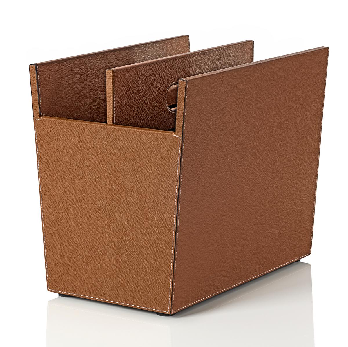Rivista magazine holder, tobacco by GioBagnara