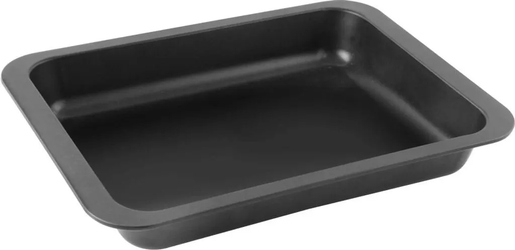 Zenker Oven Baking Dish (37 x 5.5 x 27 cm) SPECIAL COOKING, rectangular oven dish with non-stick coating, baking dish with extra high rim (color: black)