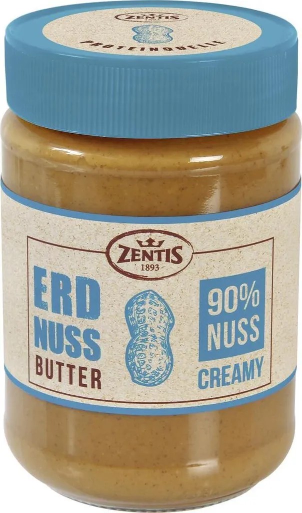Zentis creamy peanut butter 90% nut 350g
