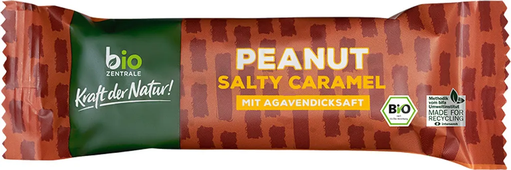 Importhaus Wilms/Impuls Zentrale Peanut Salty Caramel Riegel 40g