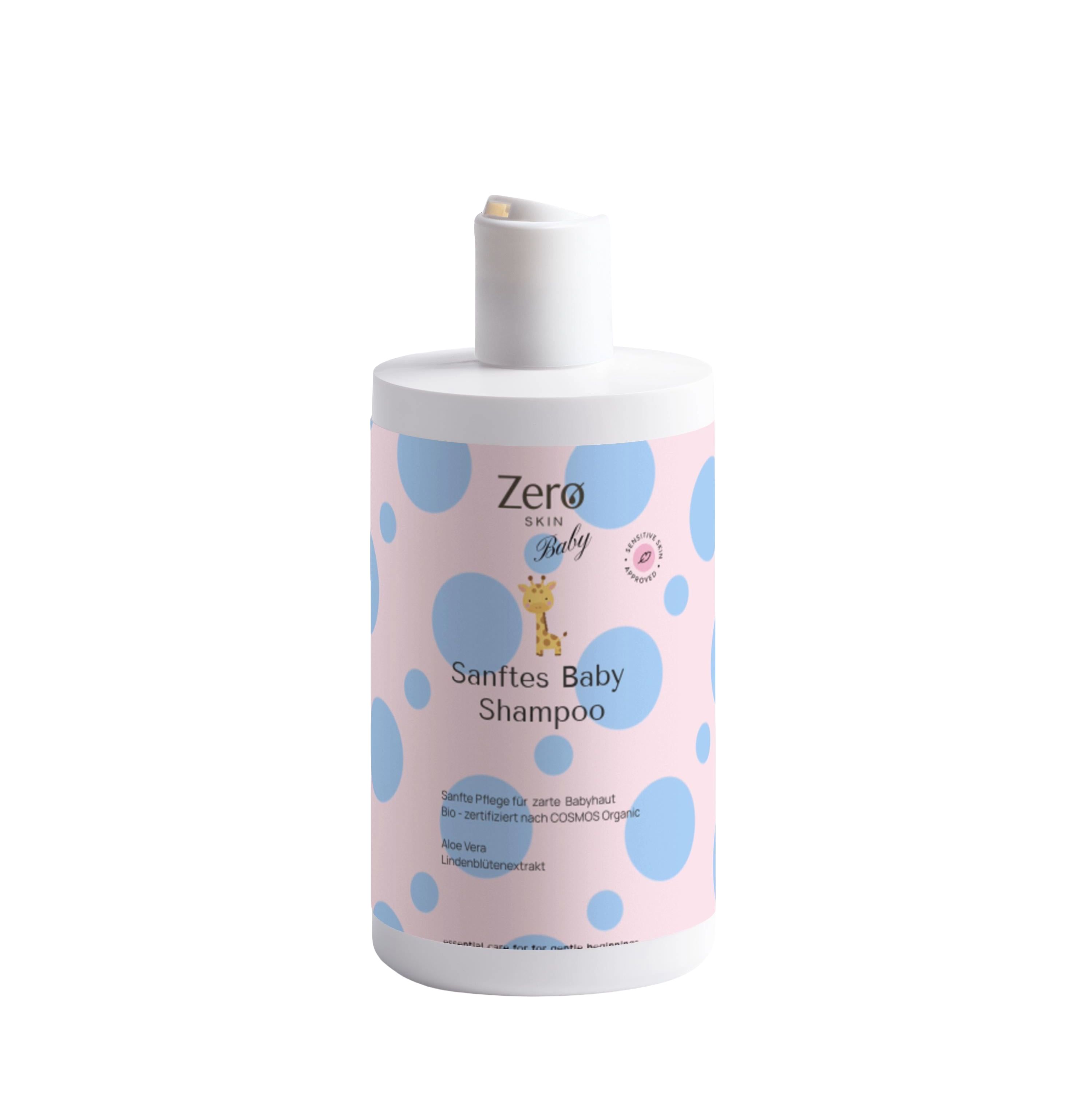 Zero Skin Gentle Baby Shampoo, soothing and caring for sensitive scalps 400 ml
