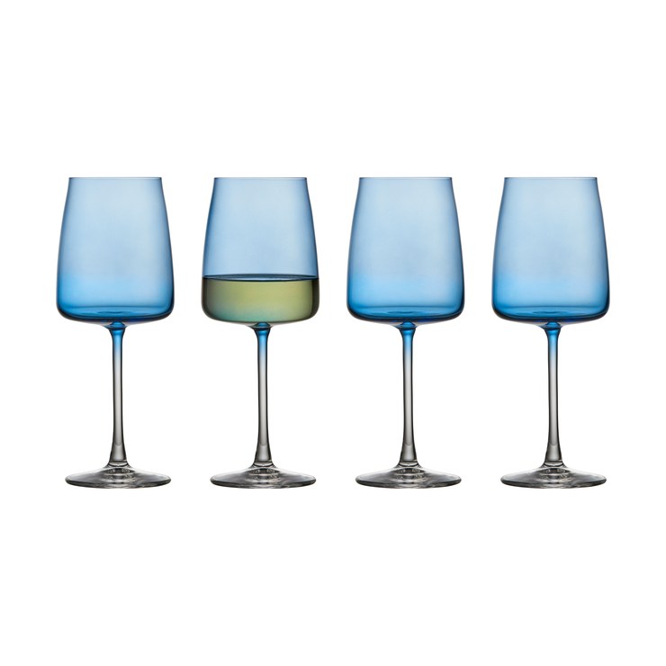 Lyngby Glas Zero white wine glass 43 cl pack of 4