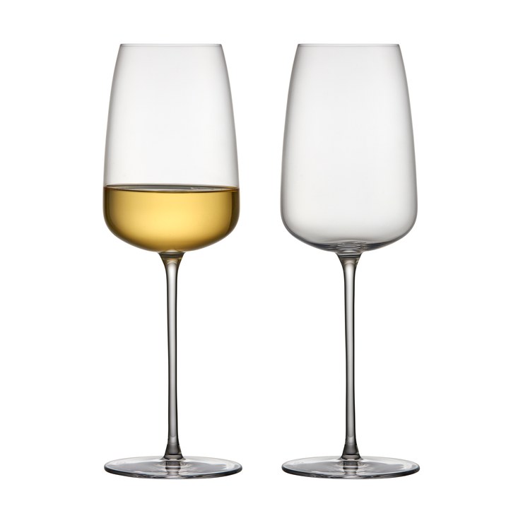 Lyngby Glas Zero white wine glass 48 cl pack of 2